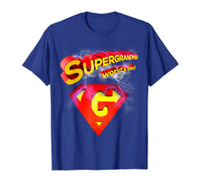 Load image into Gallery viewer, Matching Family Super grandma superhero HERO shirt gift
