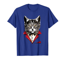 Load image into Gallery viewer, Funny Cat Wearing Tuxedo Graphic Cats Lover Gift T-Shirt
