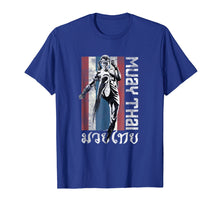 Load image into Gallery viewer, Muay Thai T-Shirt - Thailand Flag Martial Arts Shirt
