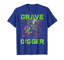 Load image into Gallery viewer, Grave Green Digger T-shirt Monster Truck Shirt Tee Kids
