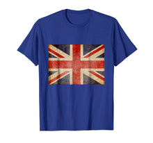 Load image into Gallery viewer, PREMIUM Union Jack T-shirt Vintage UK Flag British Retro
