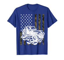 Load image into Gallery viewer, Jeeps T Shirt Camouflage American Flag Birthday Gift T-Shirt
