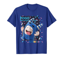 Load image into Gallery viewer, Oddbods Pogo Fooling Around Funny Face T-shirt
