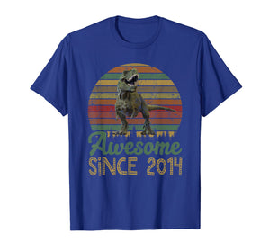 5th Birthday Gift Shirt Dinosaur 5 Year Old Tshirt
