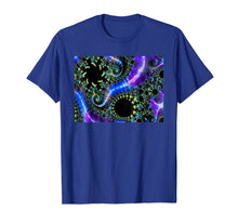 Load image into Gallery viewer, Math Geek Fractal Light Shirt, Geometric Fractal
