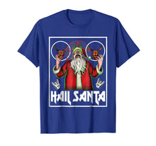 Load image into Gallery viewer, Hail Santa Sleigher Heavy Metal Ugly Christmas Shirt
