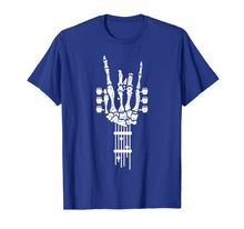 Load image into Gallery viewer, Rock &amp; Roll Skeleton Guitar Music Lover Gift T-Shirt-280251
