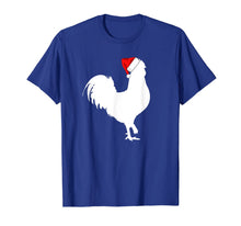 Load image into Gallery viewer, Rooster Santa Hat Merry Christmas Matching Family Pajama T-Shirt
