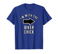 Load image into Gallery viewer, Couples Halloween Costume Shirts I'm With The Biker Chick T-Shirt
