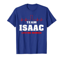 Load image into Gallery viewer, Team Isaac lifetime member shirt surname Isaac name T-Shirt
