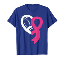 Load image into Gallery viewer, Football Breast Cancer Awareness Month T-Shirt
