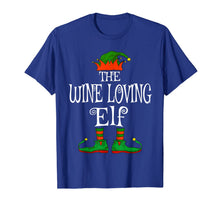 Load image into Gallery viewer, The Wine Loving Elf Family Matching Funny Christmas Gift T-Shirt
