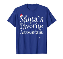Load image into Gallery viewer, Santa's favorite Accountant T-Shirt
