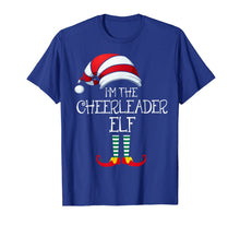 Load image into Gallery viewer, I'm The Cheerleader Elf Family Matching Christmas Gift Group T-Shirt
