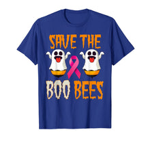 Load image into Gallery viewer, Save the Boo Bees Breast Awareness Pink Ribbon Halloween T-Shirt

