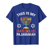 Load image into Gallery viewer, Hanukkah Gift For Womens Mens This is My Hanukkah Pajamakah T-Shirt-3209912
