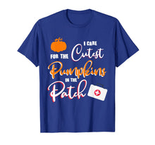 Load image into Gallery viewer, I Care For the Cutest Pumpkins In The Patch Halloween Nurse T-Shirt
