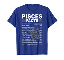 Load image into Gallery viewer, Funny Pisces Tee - Pisces Facts Awesome Zodiac Sign T-Shirt-490669
