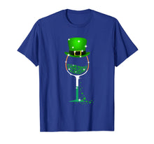Load image into Gallery viewer, Happy St Patrick&#39;s Day Shamrock Wine Glass Costume Men Women T-Shirt-830083
