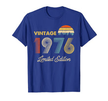 Load image into Gallery viewer, Vintage 1976 Made in 1976 43rd birthday 43 years old Gift T-Shirt
