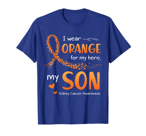 I Wear Orange For Son Kidney Cancer Awareness T-Shirt-3340464