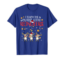 Load image into Gallery viewer, I Teach The Cutest Little Reindeers Christmas Teacher Gift T-Shirt

