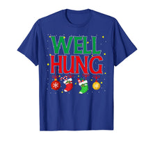 Load image into Gallery viewer, Well Hung Christmas Stocking - Offensive Inappropriate Gift T-Shirt
