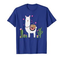 Load image into Gallery viewer, Sloth Riding Llama Heart Tshirt Funny Valentines Day Gift T-Shirt-818410
