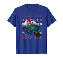 Load image into Gallery viewer, Ugly Christmas Manatee Santa Shirt Funny Manatee Lover Gift T-Shirt
