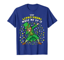 Load image into Gallery viewer, The Leprechauns Made Me Do It St Patrick&#39;s Day Leprechaun T-Shirt-556406
