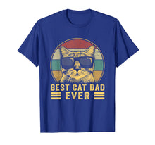 Load image into Gallery viewer, Vintage Best Cat Dad Ever Bump Fit T-Shirt-211274
