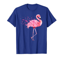 Load image into Gallery viewer, Cute Flamingo Pink Ribbon Breast Cancer Awareness T-Shirt
