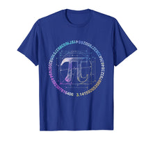Load image into Gallery viewer, Pi novelty circle watercolor shirt for Pi Day T-Shirt-428799
