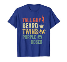 Load image into Gallery viewer, Perfect gift for kids dude-TALL GUY BEARD TWINS PURPLE HOSER T-Shirt-446879
