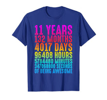 Load image into Gallery viewer, 11 Years Old 11th Birthday Retro Vintage Boys Girls T-Shirt
