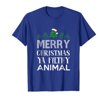 Load image into Gallery viewer, Filthy Animal Ya Merry Christmas Funny Ugly T-Shirt-290215
