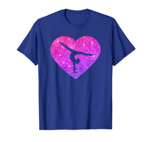Load image into Gallery viewer, Cute Gymnastics Heart Gift For Girls Teens And Women T-Shirt-3198880
