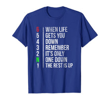 Load image into Gallery viewer, Motorbike Motorcycle Gears T-shirt When Life Gets You Down-182435
