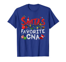 Load image into Gallery viewer, Santa's Favorite CNA Christmas Lights Xmas Gift T-Shirt
