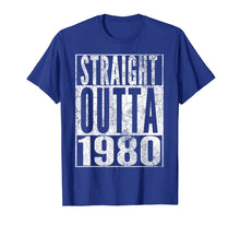 Load image into Gallery viewer, Straight Outta 1980 40th Birthday Gift Shirt 40 Years Old T-Shirt-551835
