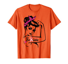 Load image into Gallery viewer, Breast Cancer Warrior TShirt Awareness Tee Support Believe T-Shirt
