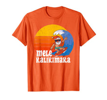 Load image into Gallery viewer, Christmas Mele Kalikimaka Surfing Santa Hawaiian T-Shirt-1539163
