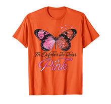 Load image into Gallery viewer, In October We Wear Pink Pumpkin Breast Cancer Awareness T-Shirt
