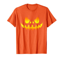 Load image into Gallery viewer, PUMPKIN FACE T SHIRT HALLOWEEN GIFTS JACK O LANTERN
