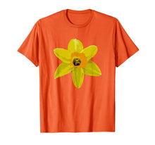 Load image into Gallery viewer, Daffodil / Spring Flower / Poster Print Style Design T-shirt
