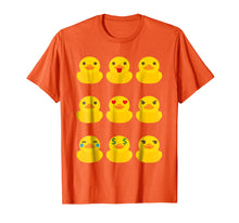 Load image into Gallery viewer, Cute Yellow Ducklings Emoji T-Shirt
