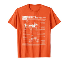 Load image into Gallery viewer, Mars Curiosity Rover NASA t shirt

