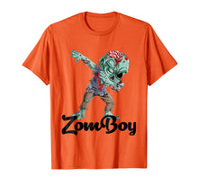 Load image into Gallery viewer, Dabbing Zombie Creepy Funny Halloween Kids dab Costume Tees
