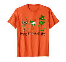 Load image into Gallery viewer, Irish Gifts Three Wine Glasses Shamrock St Patrick&#39;s Day T-Shirt-840834

