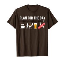 Load image into Gallery viewer, Funny BBQ Shirts For Men Coffee, Grilling, Beer Adult Humor T-Shirt
